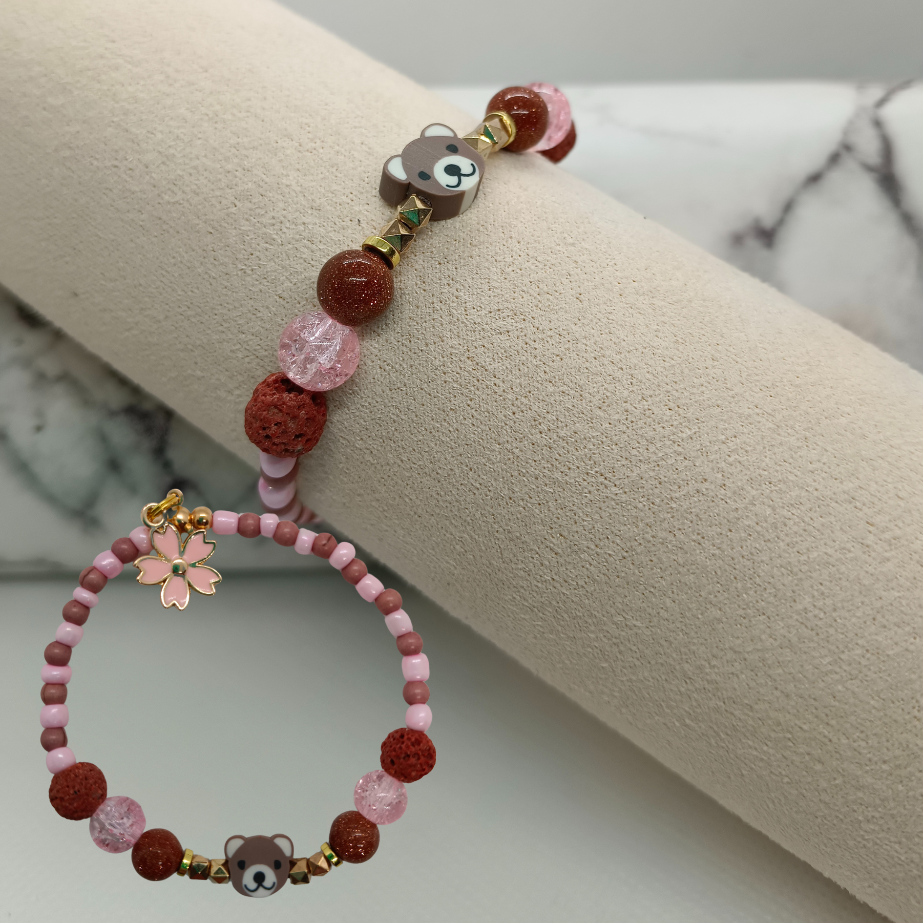 Berry Bear Blossom Bracelet