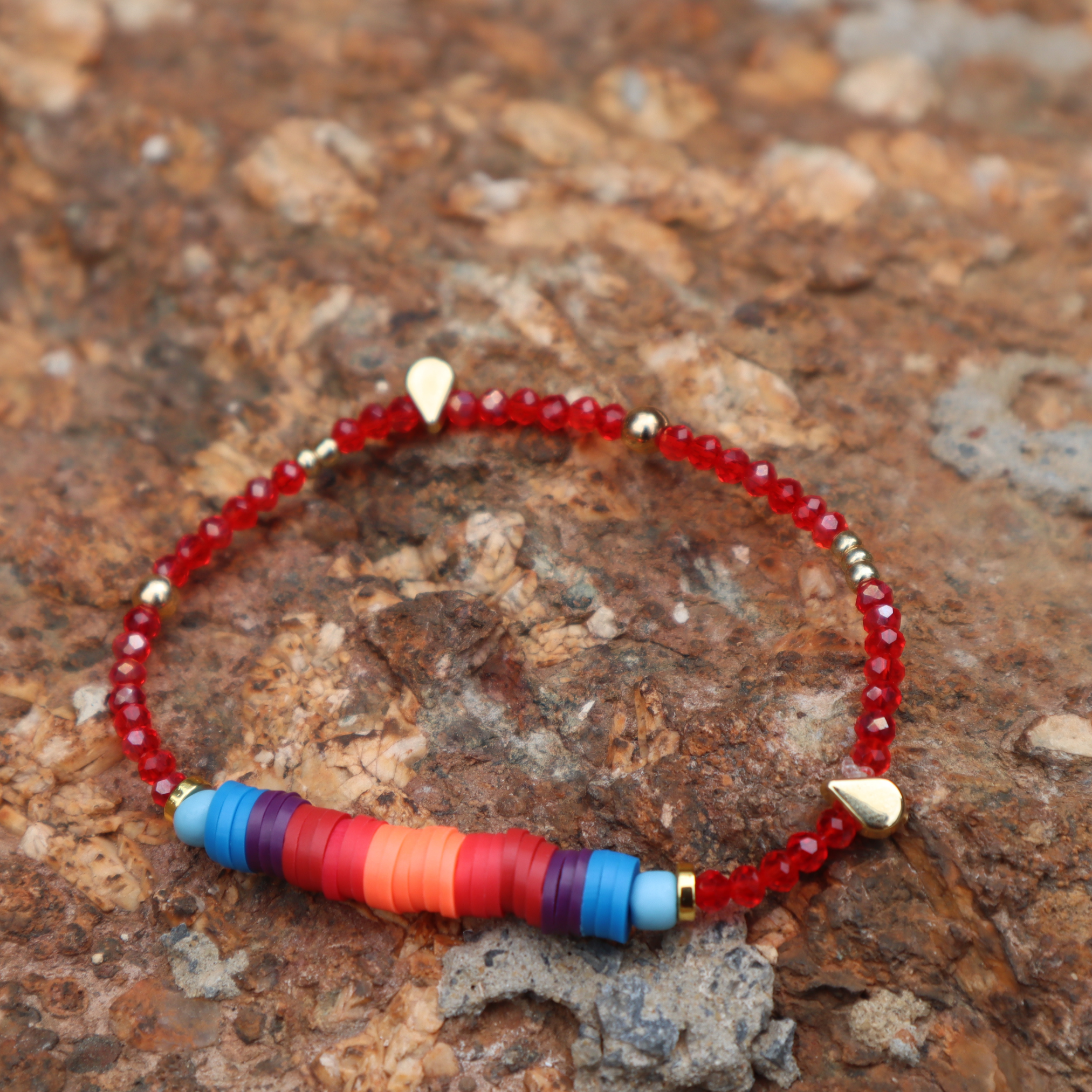 Crimson Dawn Bracelet