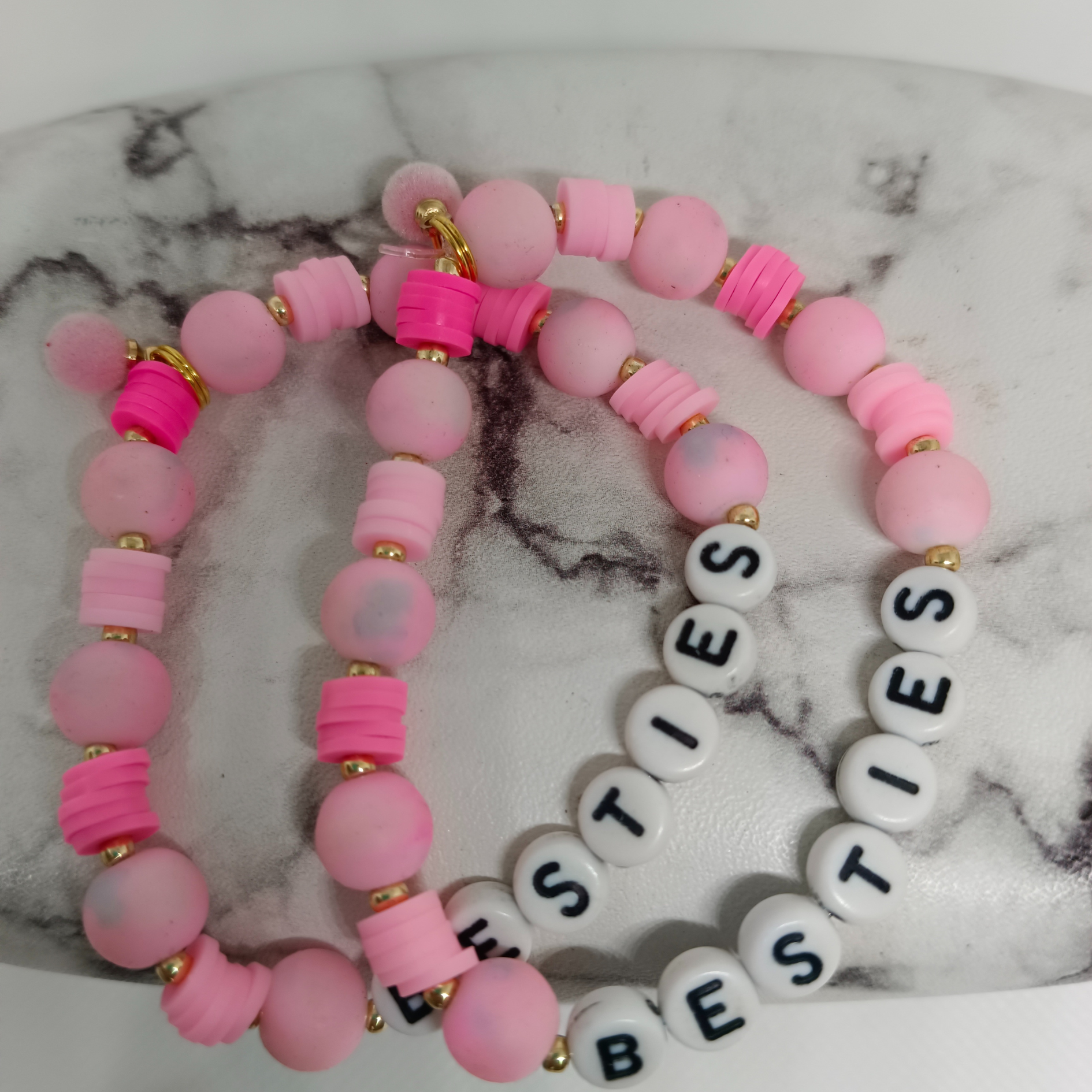 Pink Besties Bracelets